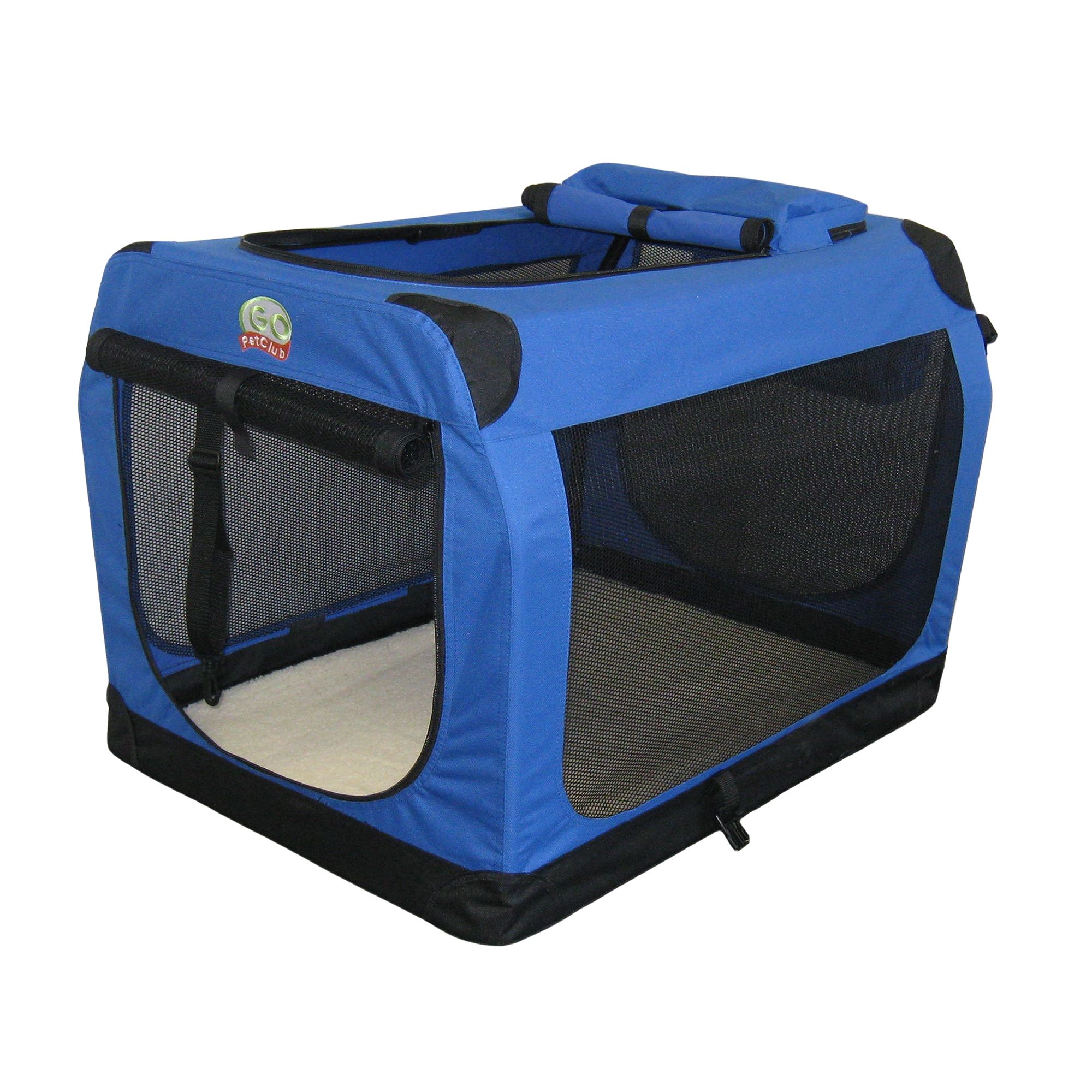 Go Pet Club Portable Soft Crate Carrier for Dogs & Cats dog Crates