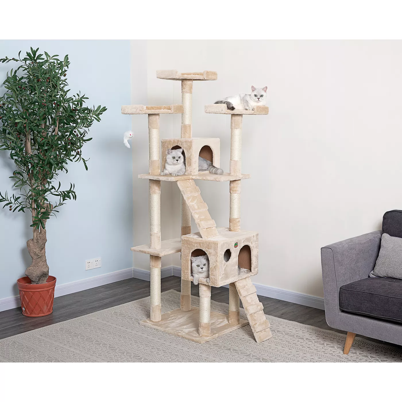 Go pet club 72 cat tree best sale