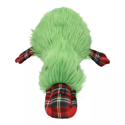 Product Holiday Green Jumbo Duckworth Plush Dog Toy