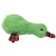 Product Holiday Green Jumbo Duckworth Plush Dog Toy