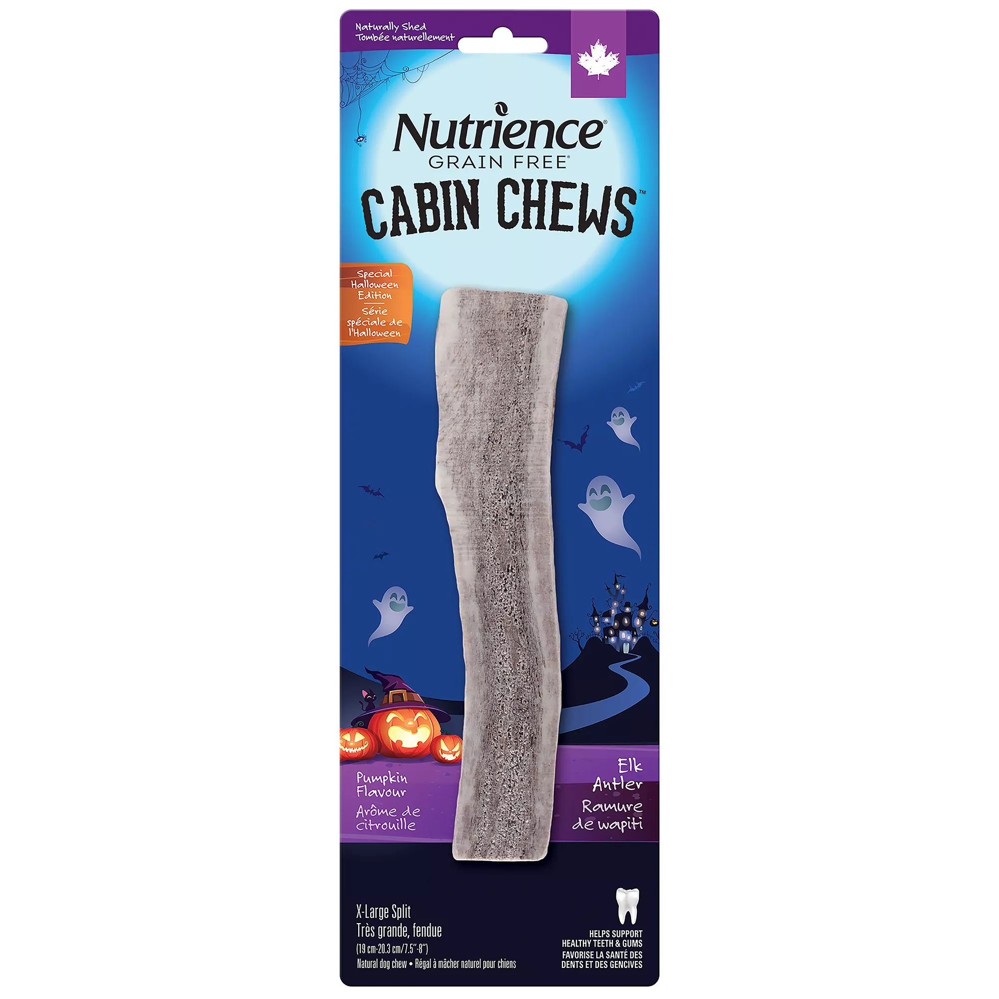 Nutrience Halloween XL Natural Cabin Chews - Elk Antler