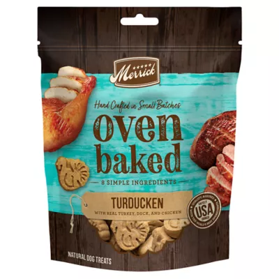 Product Merrick Oven Baked Turducken Dog Treats - Turkey, Duck & Chicken