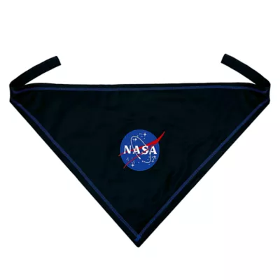 Pets First NASA Logo Dog Tie-Around Bandana - Image 2