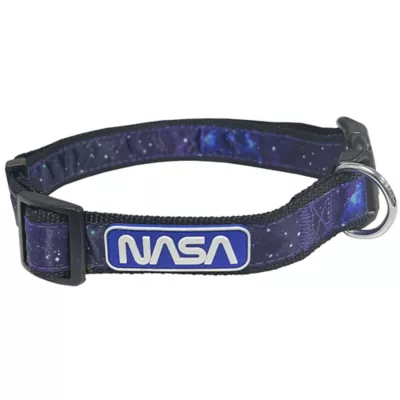 Pets First Nasa Satin Dog Collar Size Small PetSmart