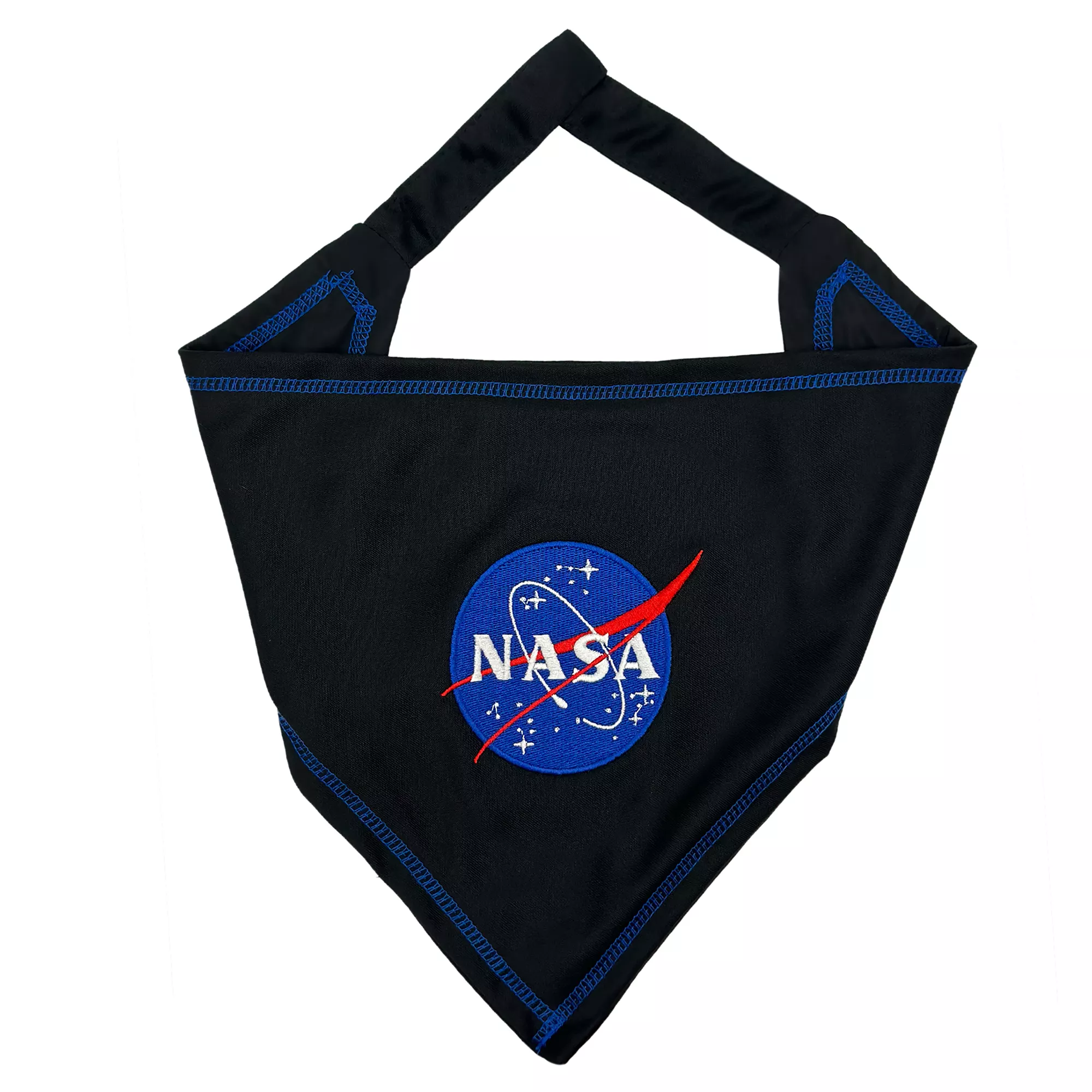 Pets First NASA Logo Dog Tie-Around Bandana