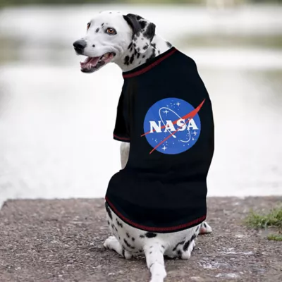 Product Pets First NASA Logo Dog Tee Shirt
