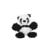 MIGHTY JR Microfiber Ball Panda Dog Toy image thumbnail 1