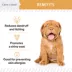 Chew + Heal Dog Omega Skin + Coat Supplement, Help Skin Allergies, Muliple Flavors, 180 Count image thumbnail 3