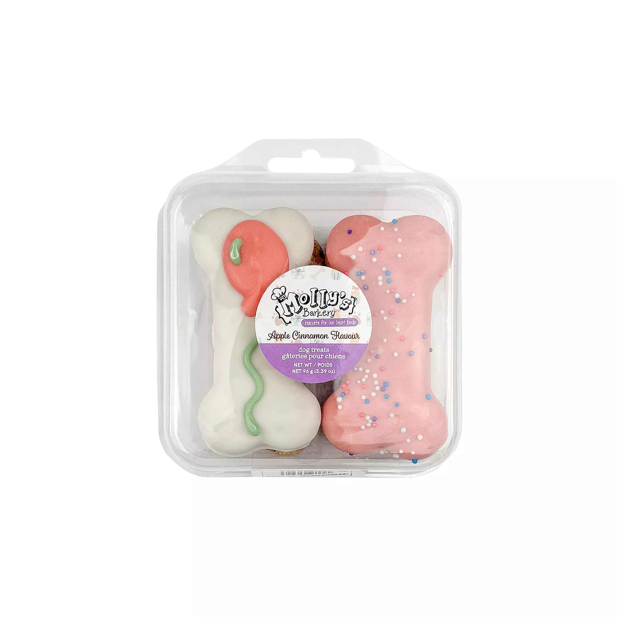 Molly's Barkery Pink Balloons Cookies Dog Treats