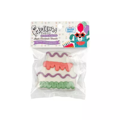 Product Molly's Barkery Birthday Cake Cookie Dog Treat