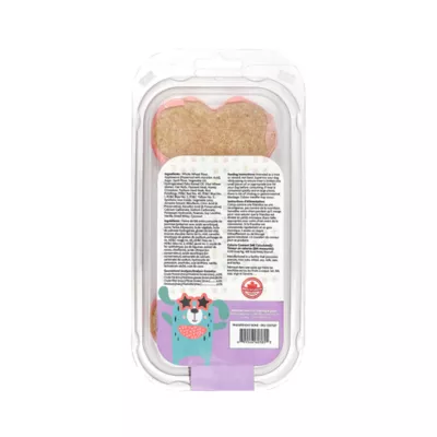 Product Molly's Barkery Pink Birthday Bone Cookie Dog Treat