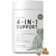 Product Chew + Heal 4-In-1 Support Multivitamin Supplement Soft Chews for Dogs