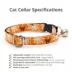 Made By Cleo® Spooky Spiderwebs Cat Collar image thumbnail 2
