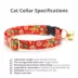 Made By Cleo® Christmas Treats Red Cat Collar image thumbnail 2