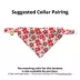 Made By Cleo® Winter Blooms Pink Cat Bandana image thumbnail 2