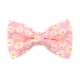 Product Made By Cleo® Daisies Pink Cat Bow Tie