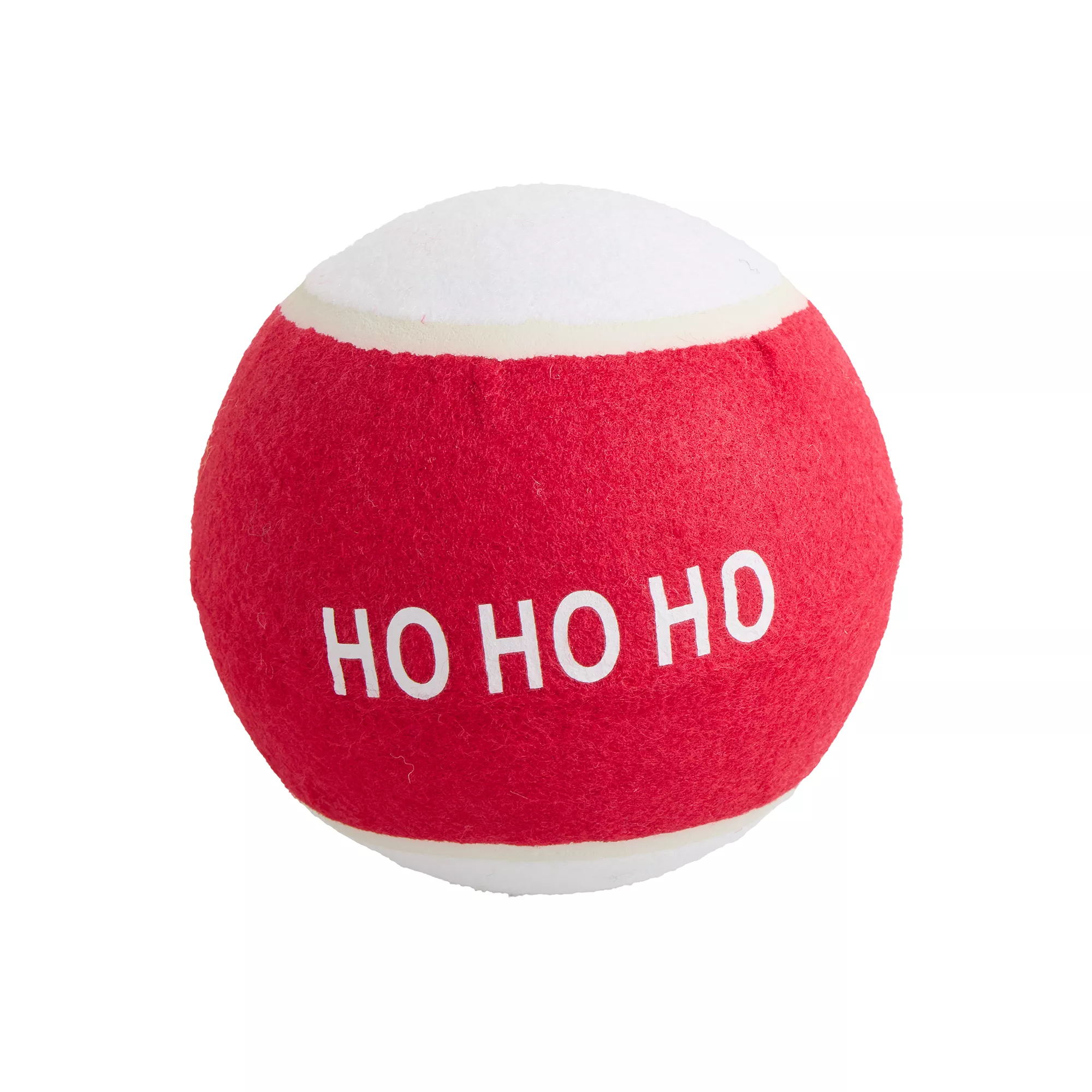 Merry & Bright Ho Ho Ho Tennis Ball Dog Toy