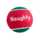 Product Merry & Bright Naughty & Nice Tennis Ball Dog Toy