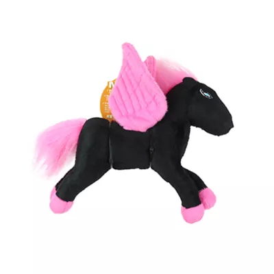 Product MIGHTY JR Liar Pegasus Black Pink Dog Toy