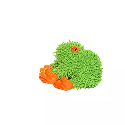 Product MIGHTY JR Micro Fiber Frog Dog Toy