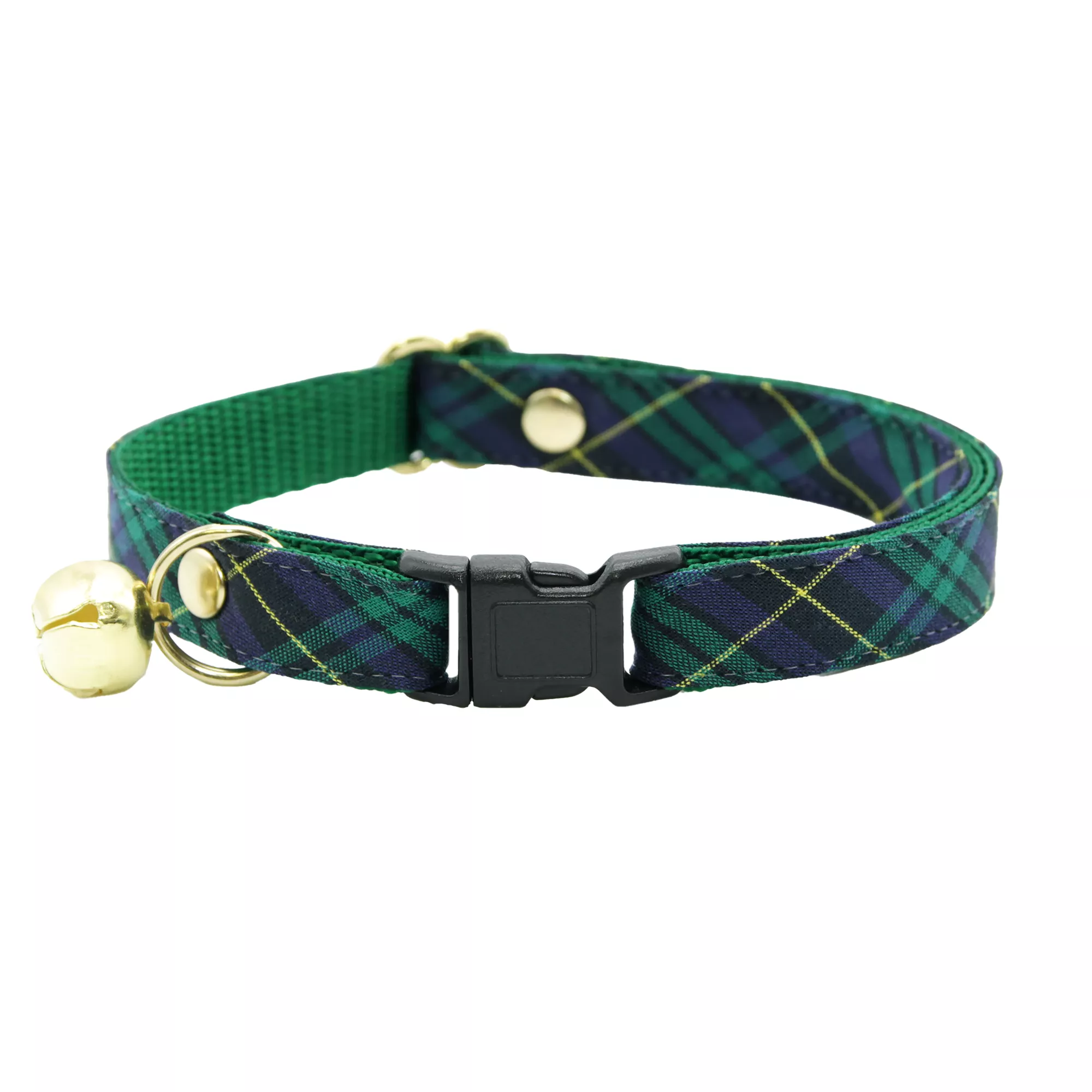 Made By Cleo® Hunter Plaid Cat Collar