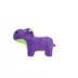 MIGHTY JR Safari Hippo Purple Dog Toy image thumbnail 3