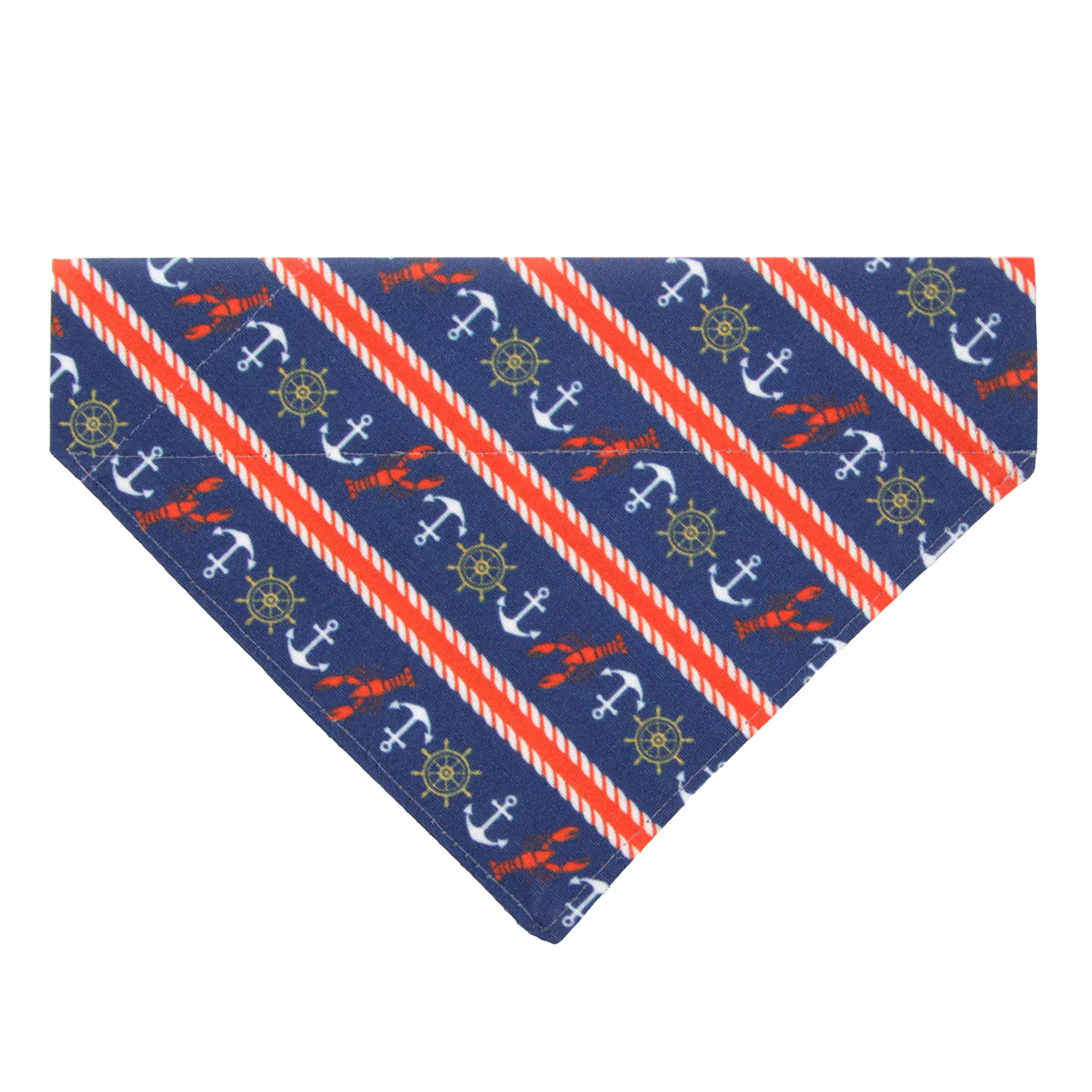 Made By Cleo® Nautical Navy Cat Bandana