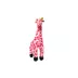 MIGHTY JR Safari Pink Giraffe Dog Toy image thumbnail 2