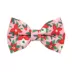 Made By Cleo® Winter Blooms Pink Cat Bow Tie image thumbnail 1