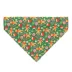 Made By Cleo® Christmas Treats Green Cat Bandana image thumbnail 1