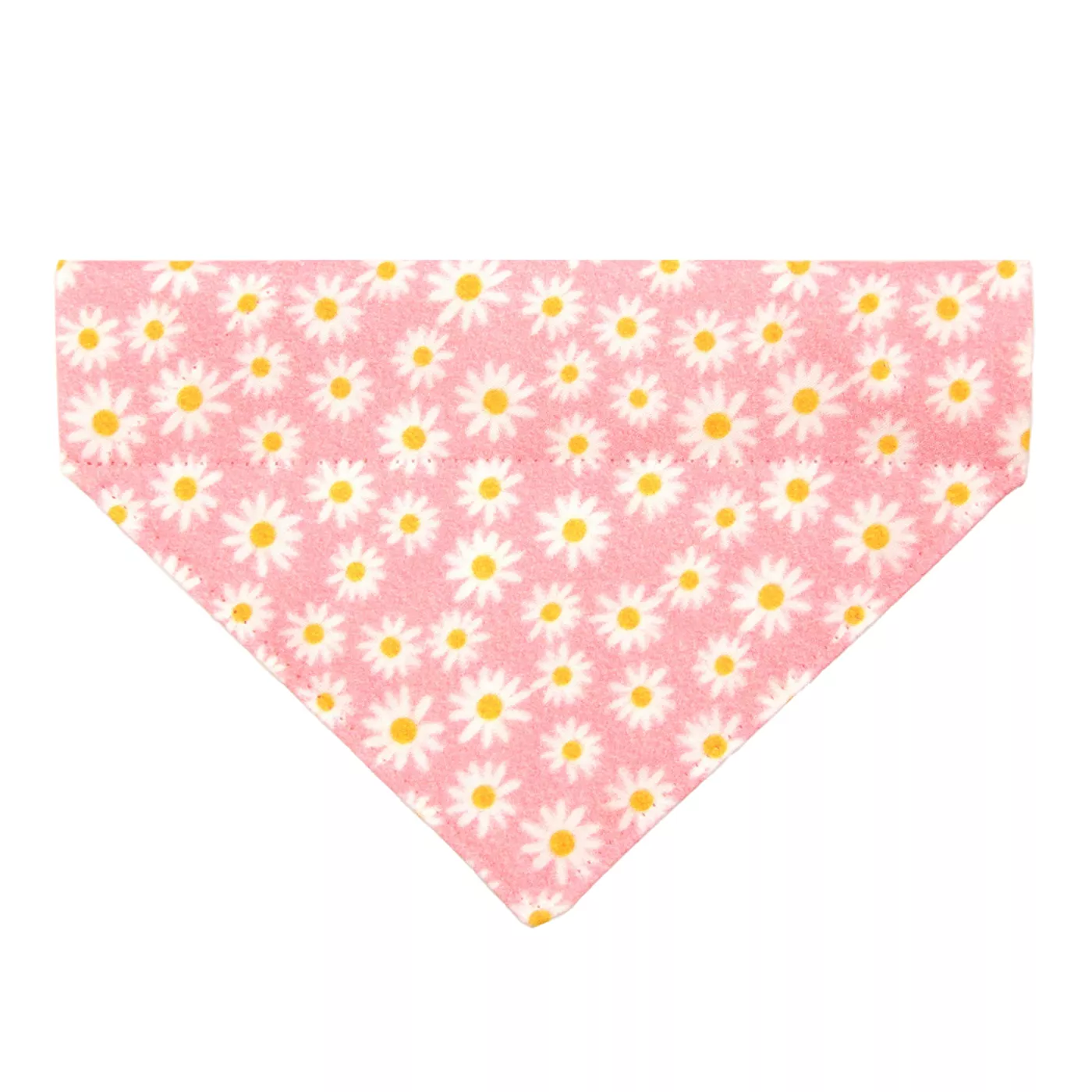 Made By Cleo Daisies Pink Cat Bandana