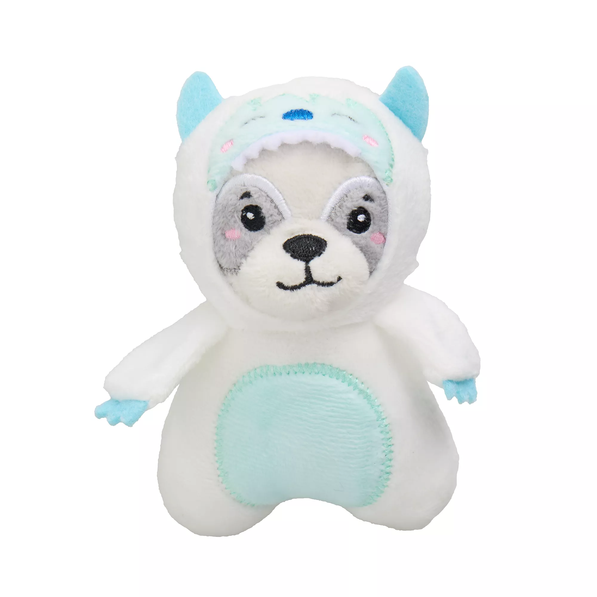  Merry & Bright Yeti/Raccoon Costume Critter Dog Toy