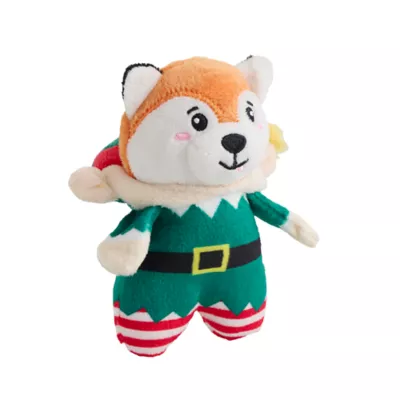 Product Merry & Bright Elf/Fox Costume Critter Dog Toy