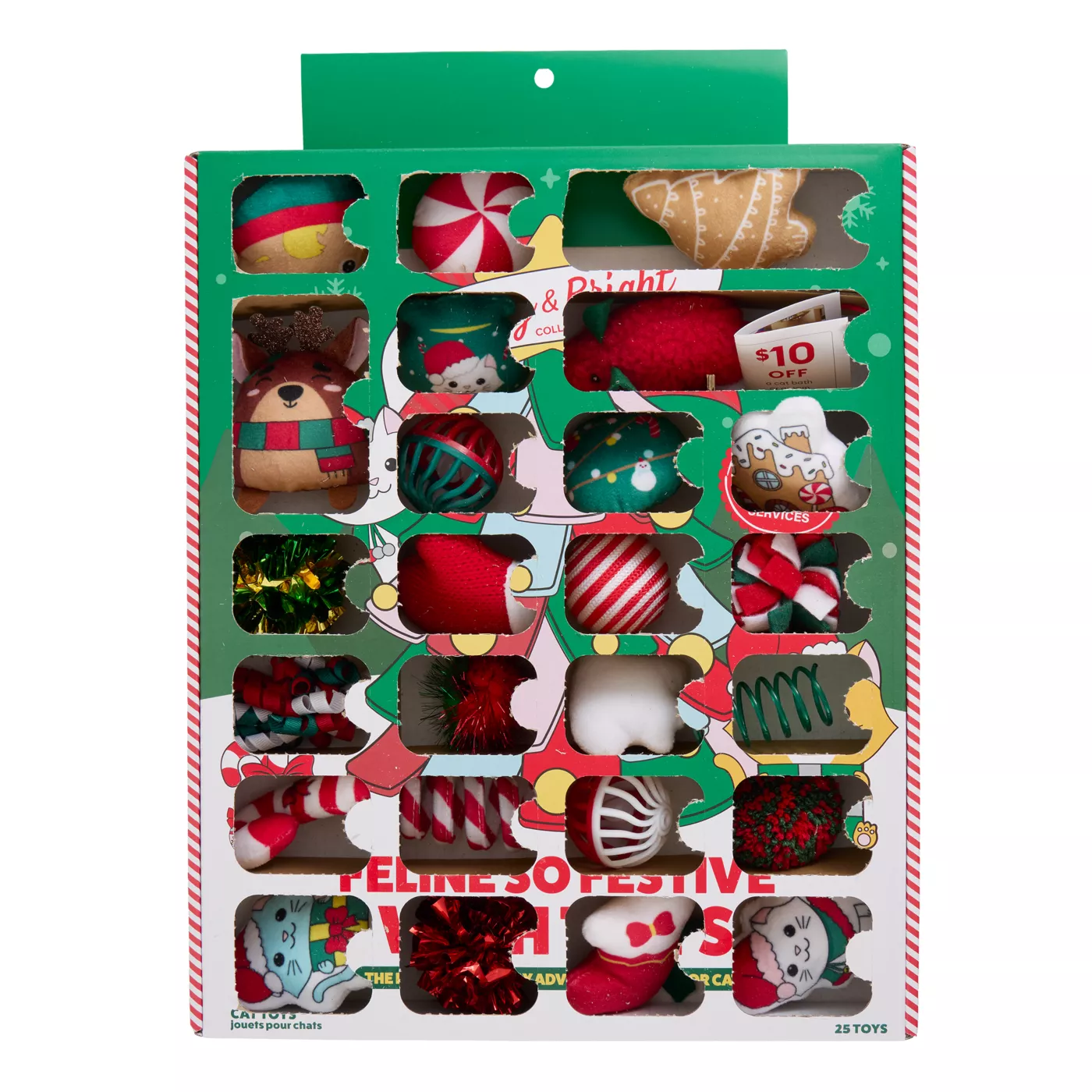 Holiday cat toys hotsell