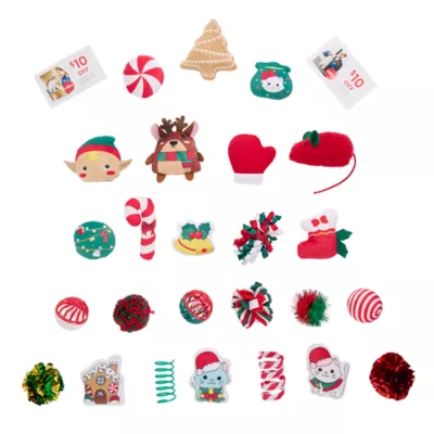 Product 25-Day Holiday Cat Toys Advent Calendar