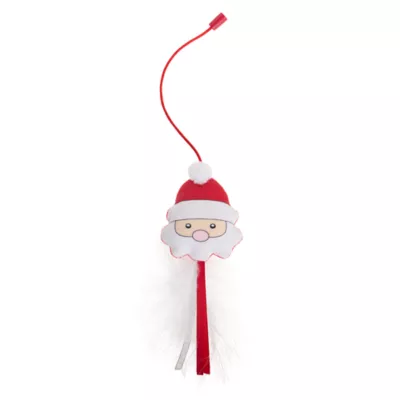 Product Merry & Bright Santa Cat Teaser Toy