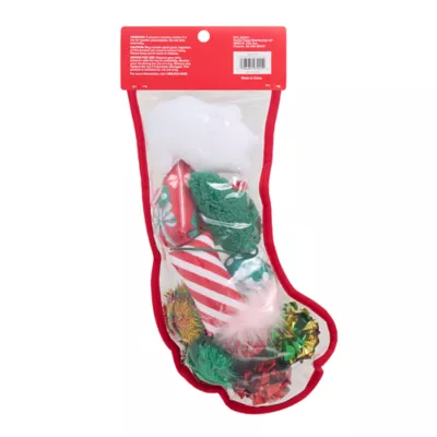 Product Merry & Bright Cat Toy Stocking Stuffers 12-Pack