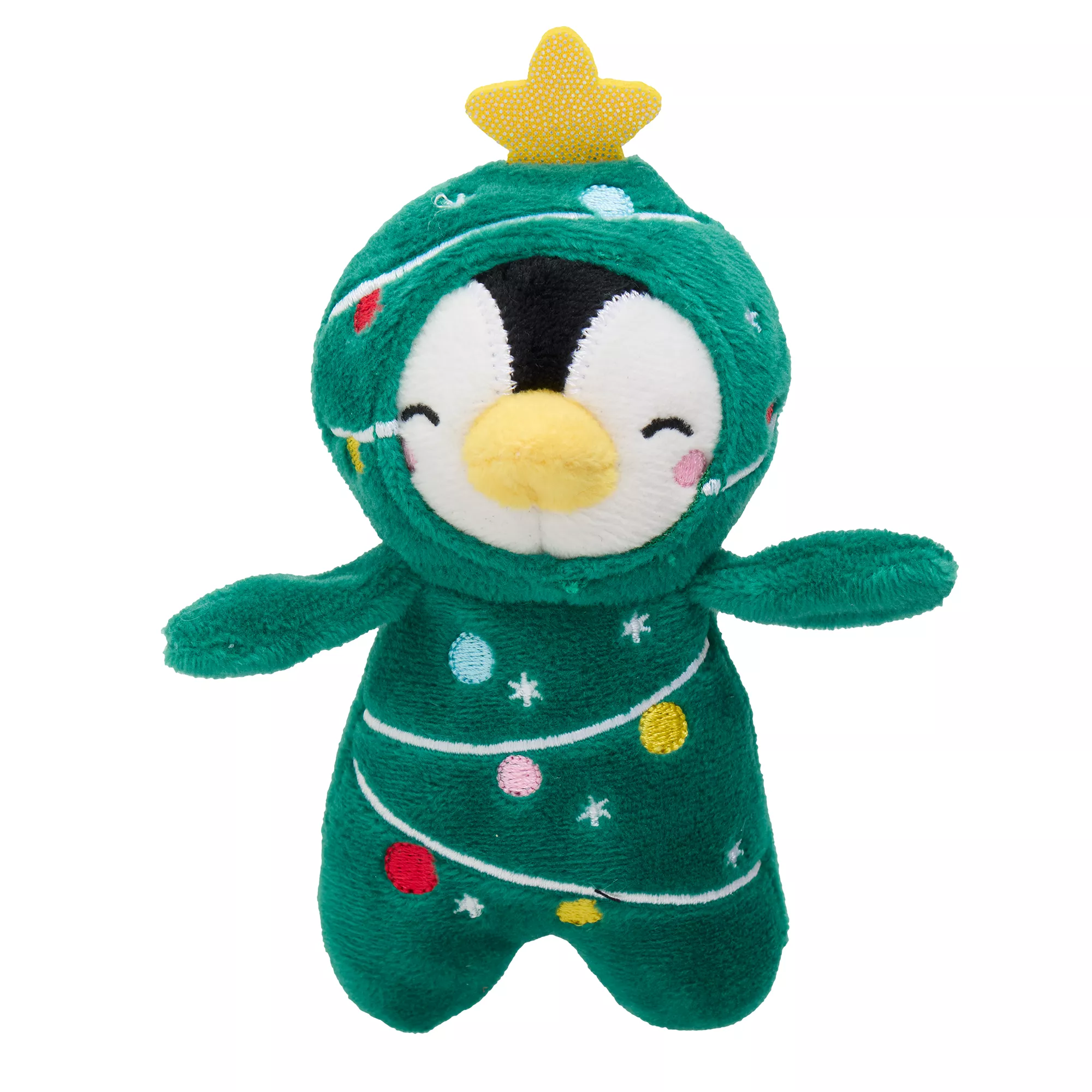 Merry & Bright Tree/Penguin Costume Critter Dog Toy