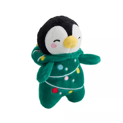 Product Merry & Bright Tree/Penguin Costume Critter Dog Toy