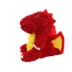MIGHTY Microfiber Ball Med Dragon Red Dog Toy image thumbnail 2