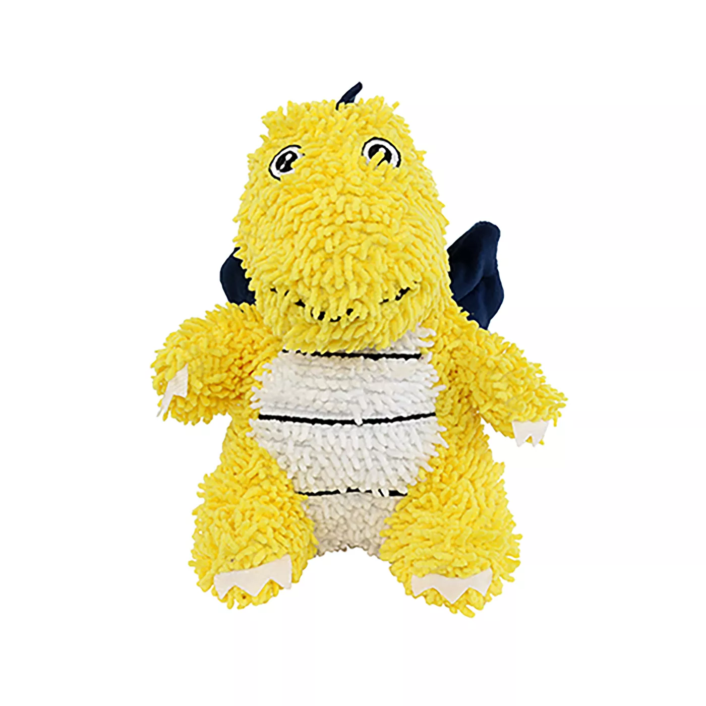 MIGHTY Microfiber Ball Med Dragon Yellow Dog Toy