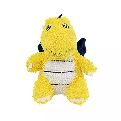 Product MIGHTY Microfiber Ball Med Dragon Yellow Dog Toy