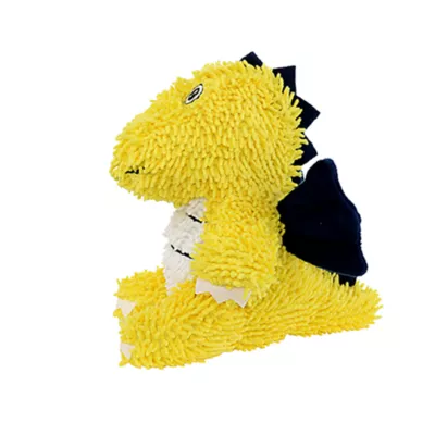 Product MIGHTY Microfiber Ball Med Dragon Yellow Dog Toy