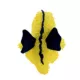 Product MIGHTY Microfiber Ball Med Dragon Yellow Dog Toy