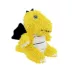 MIGHTY Microfiber Ball Med Dragon Yellow Dog Toy image thumbnail 4