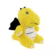 Product MIGHTY Microfiber Ball Med Dragon Yellow Dog Toy