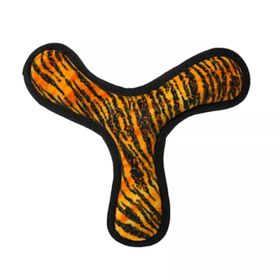 Product TUFFY® Mega Tiger-Striped Boomerang Dog Toy