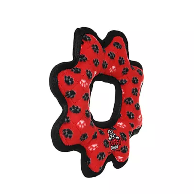 Product TUFFY® Ultimate Gear Grind Red Paw Dog Toy