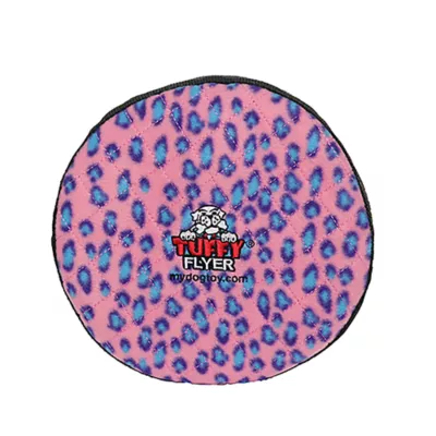 Product TUFFY® Ultimate Flyer Pink Leopard Dog Toy