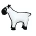 TUFFY® Barnyard Themed Dog Toy- Sheep image thumbnail 3